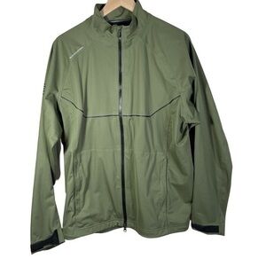 Sun Mountain Tour Series Golf Jacket Size L Color Olive Green